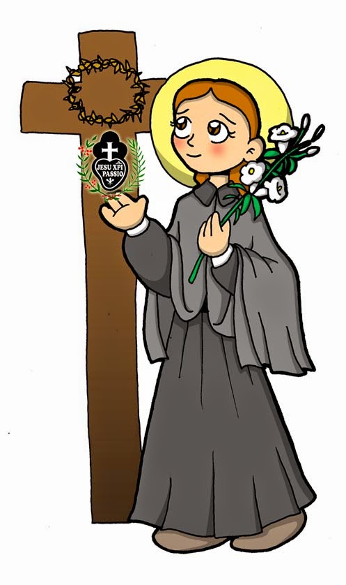 ReliArtes: Santa Gema Galgani (dibujo)