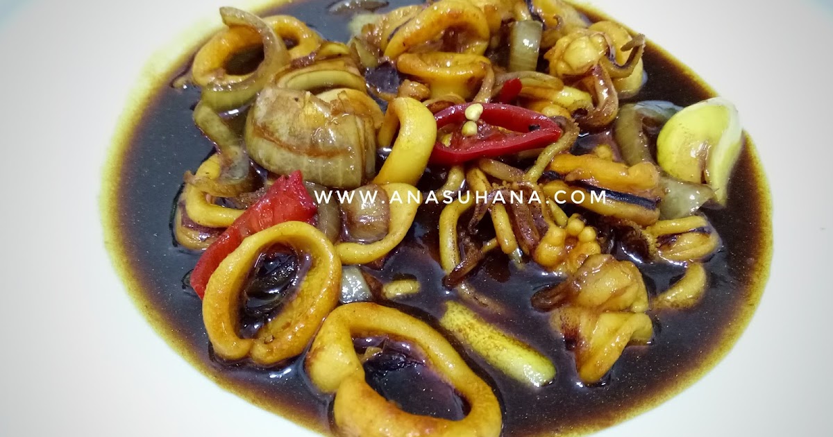 Sotong masak apa sedap