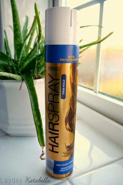 photo of aldi carino hairspray