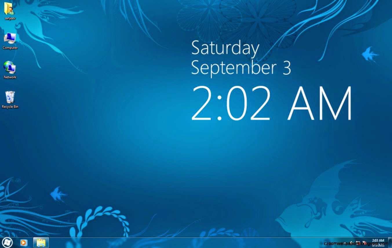 World Clock Desktop Background Windows 7