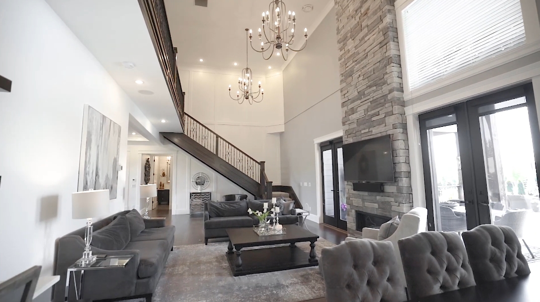57 Interior Design Photos vs. 319 184 St, Surrey, BC Luxury Home Tour