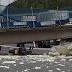 Bridge Collapses Onto Motorway in UK
