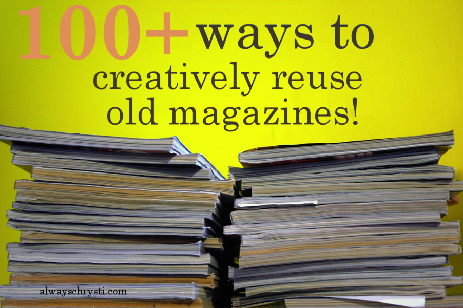 Craft Ideas For Old Magazines 91