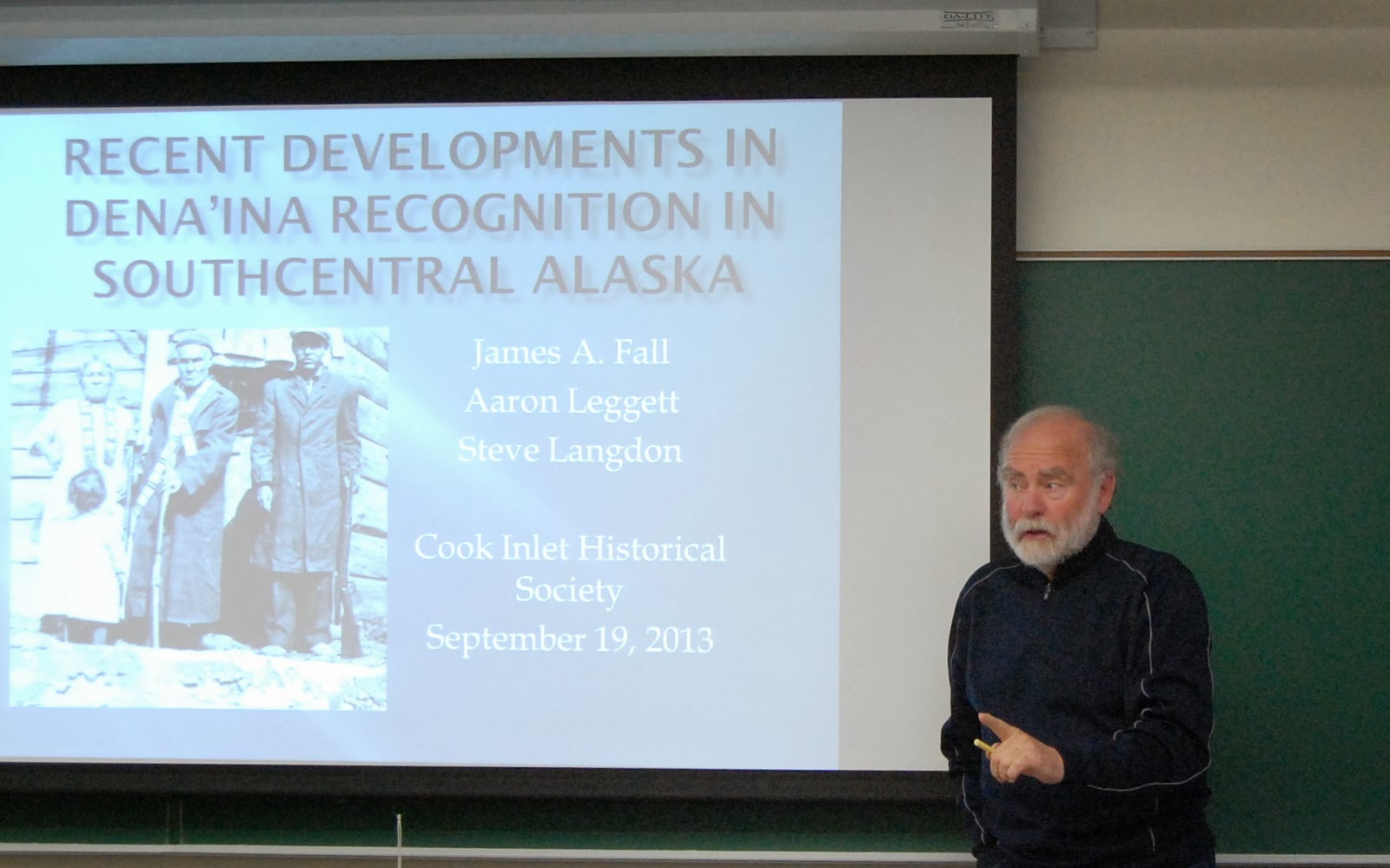 UAA Justice Center Dr. Steve Langdon speaks about recent developments