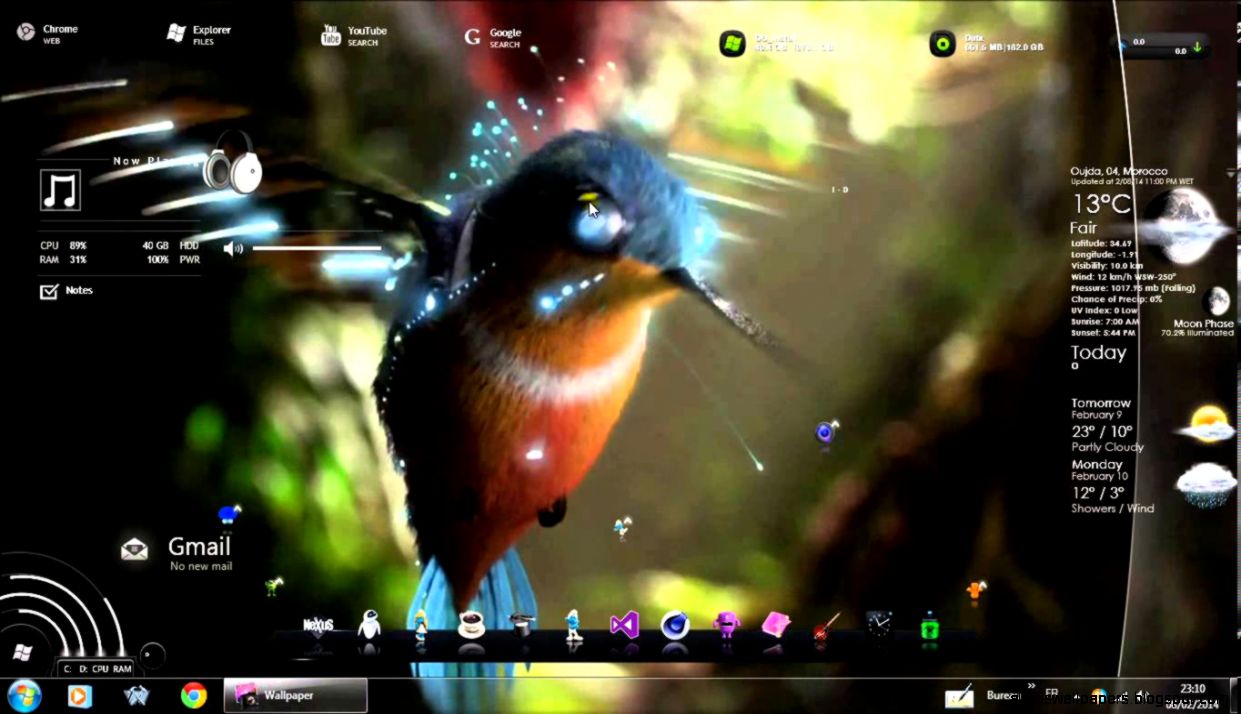 BEST WINDOWS 7 DREAMSCENE EVER HD   YouTube