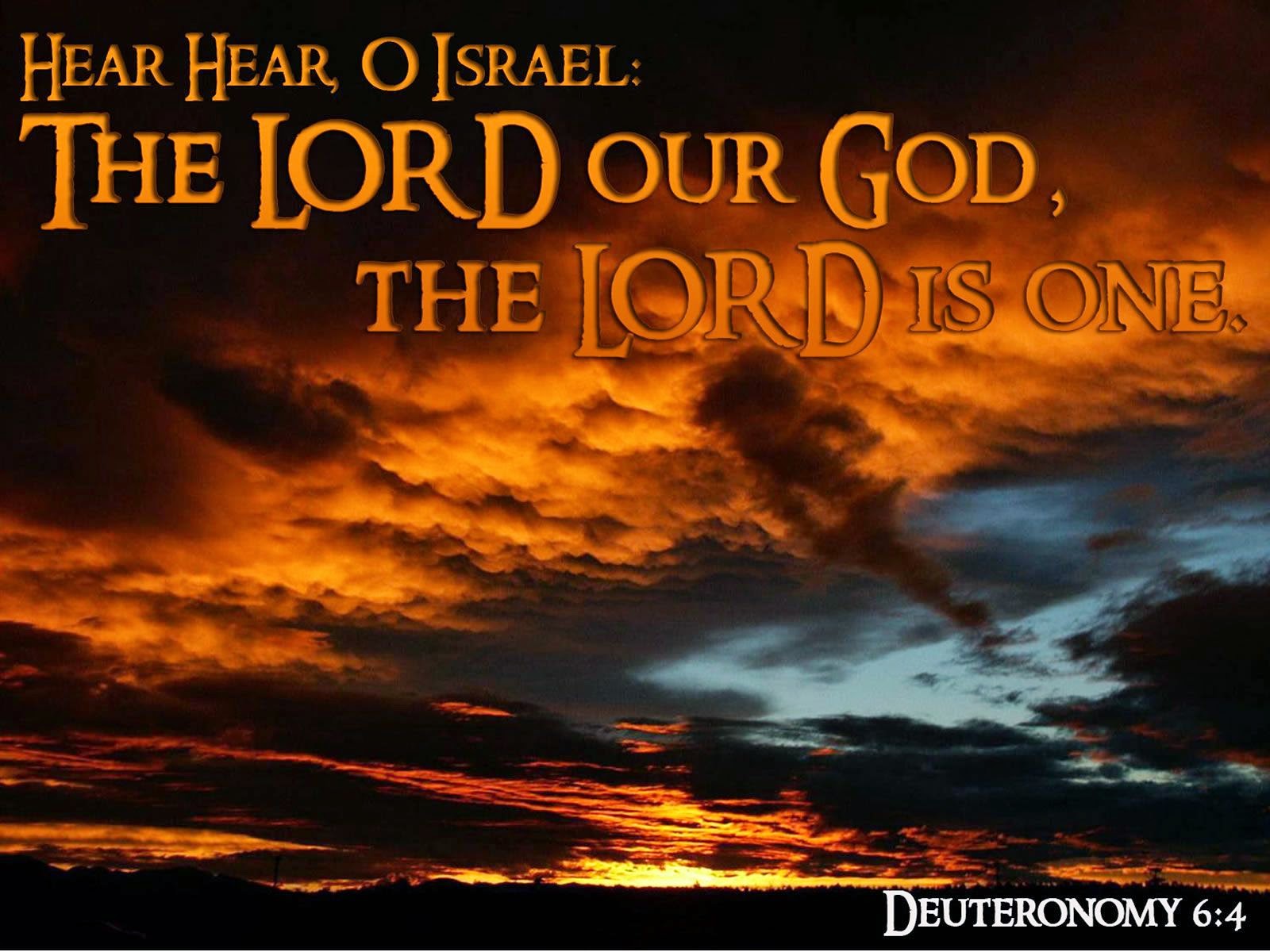 Hear O Israel... Jesus is Lord!