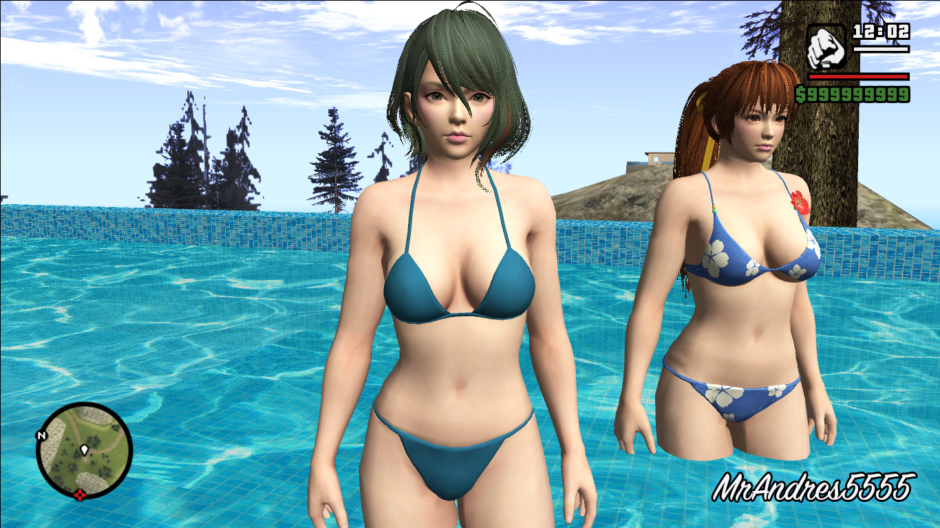 Gta Sa Modificaciones Skin Tamaki Ordinary Bikini From