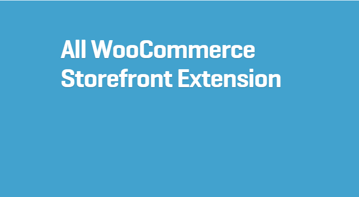 All WooCommerce Extensions