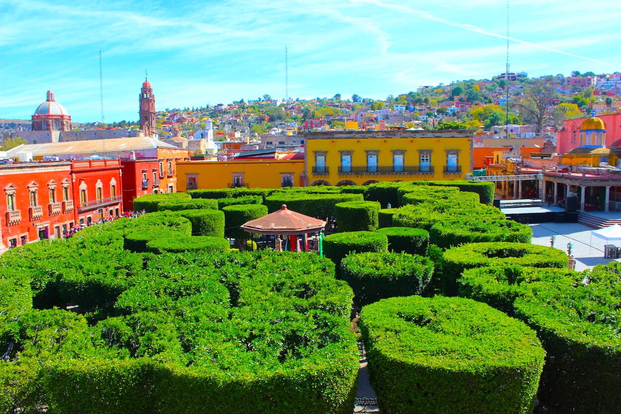 zocalo San Miguel de Allende el jardin