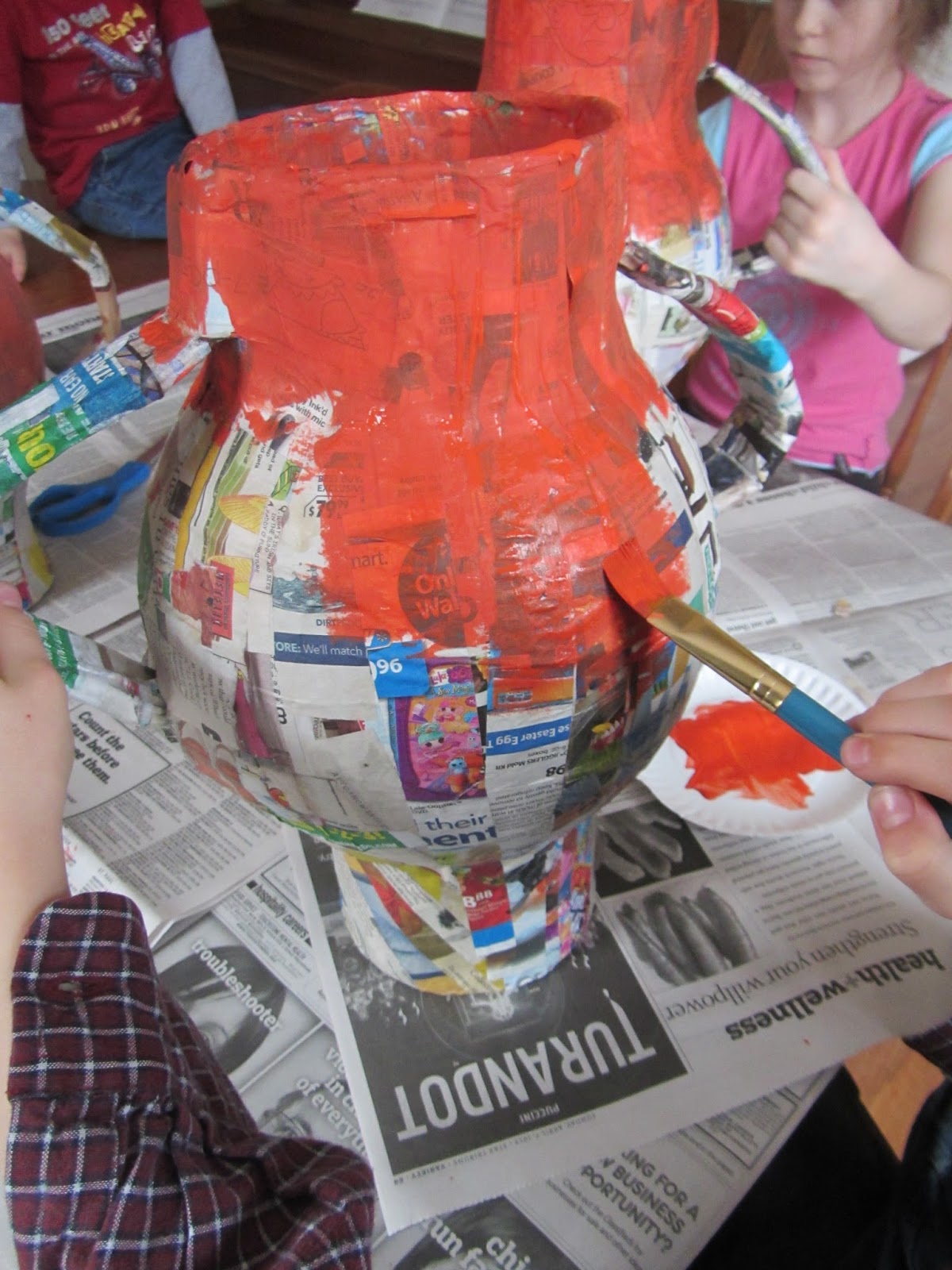 The Unlikely Homeschool Greece Unit How to Make a Grecian Urn