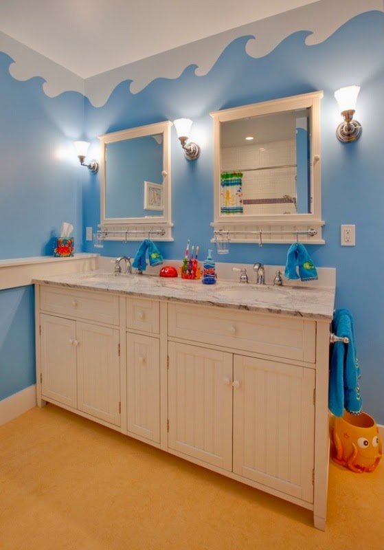 Fotos de baños para niños - Colores en Casa