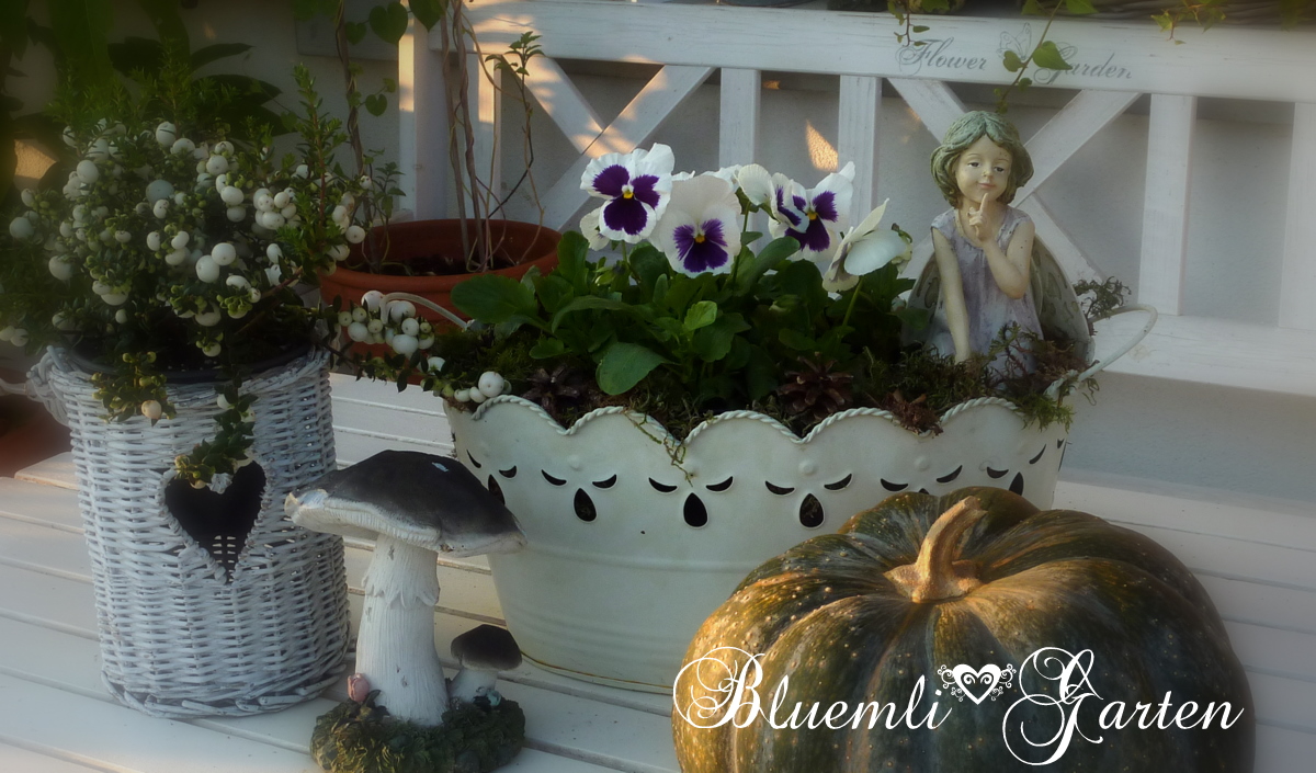 ♥♥ Bluemli-Garten ♥♥: Herbstdekoration im Haus und Garten