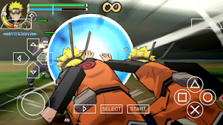 لعبة Naruto Shippuden بحجم صغير جدا 70 ميجا فقط لمحاكي بسبي