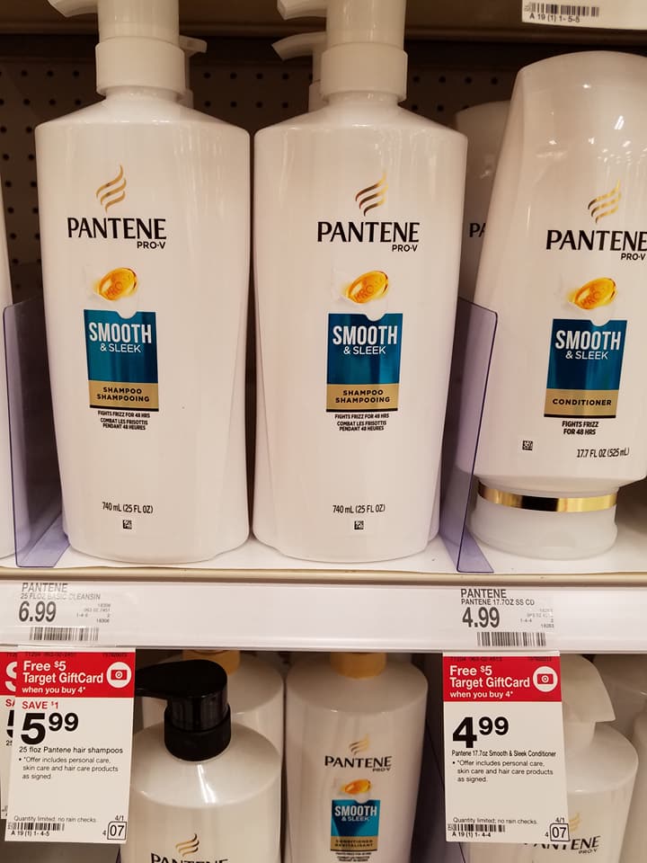 Target Pantene Hair Care 1.75 Each (Down From 6.99!)