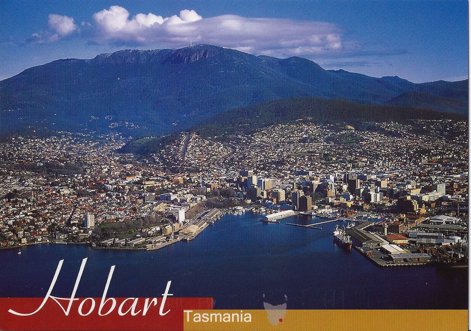 A Journey of Postcards A postcard from Tasmania