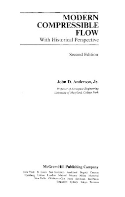 Buku Modern Compressible Flow with Historical Perspective (2nd Second Edition) by John D. Anderson, Jr. - Download Gratis