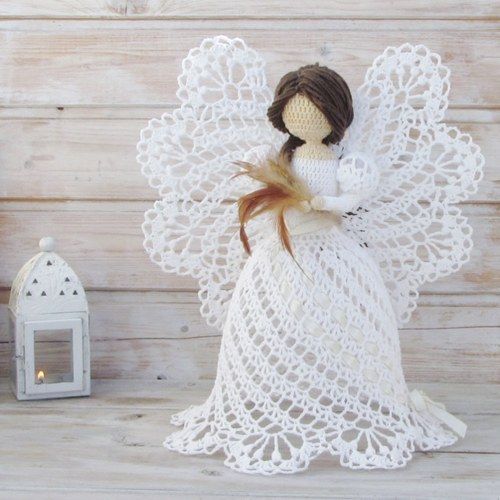 DIY Handmade: Aniołki na szydełku - 8 wzorów i schematów