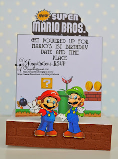 super_mario_bros Mario_and_luigi birthday_invitations invitaciones convites