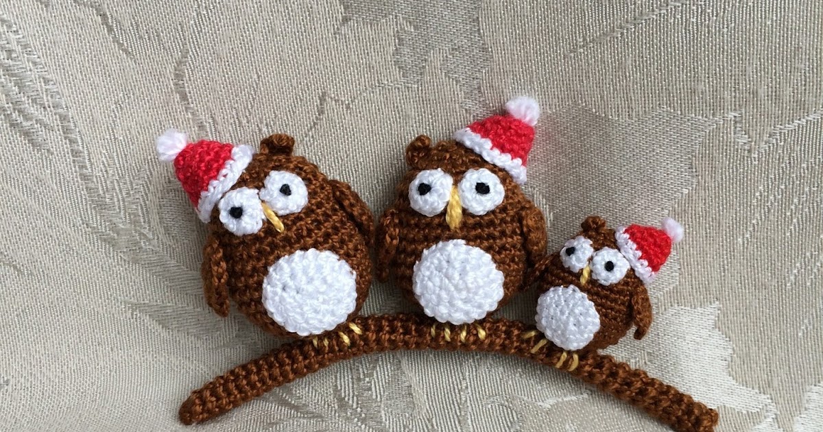 Mini Wintereule aus M&Ms