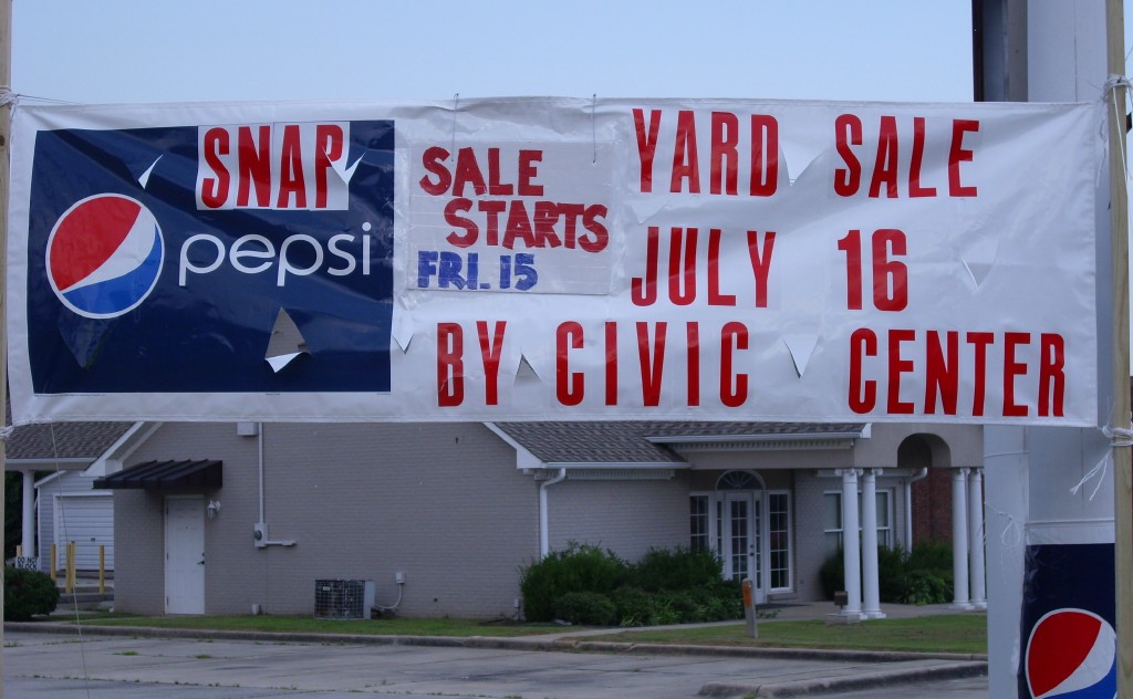 SNAP Playground SNAP Yard Sales Nets 5000!