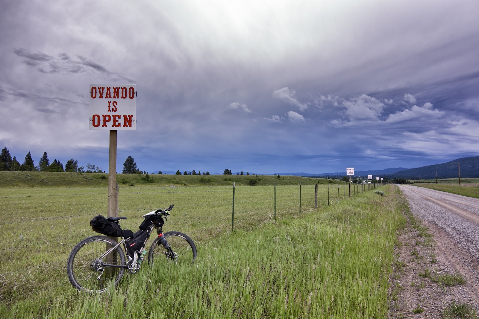 Far Out Wanderings Ovando Montana... Friendliest Bike Town in the West.