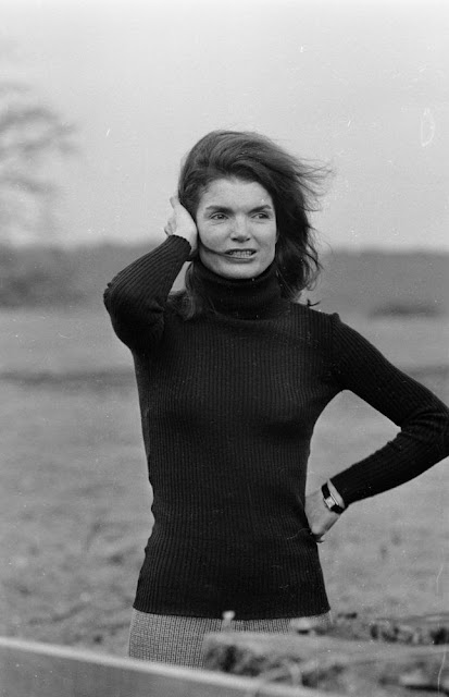 Jackie Kennedy turtleneck 1969