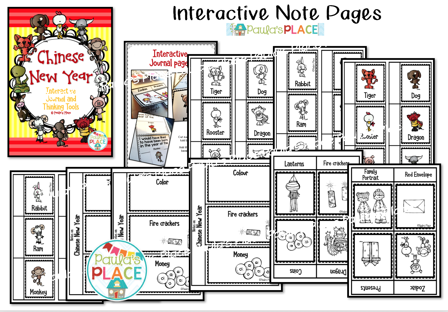 chinese new year graphic organizer