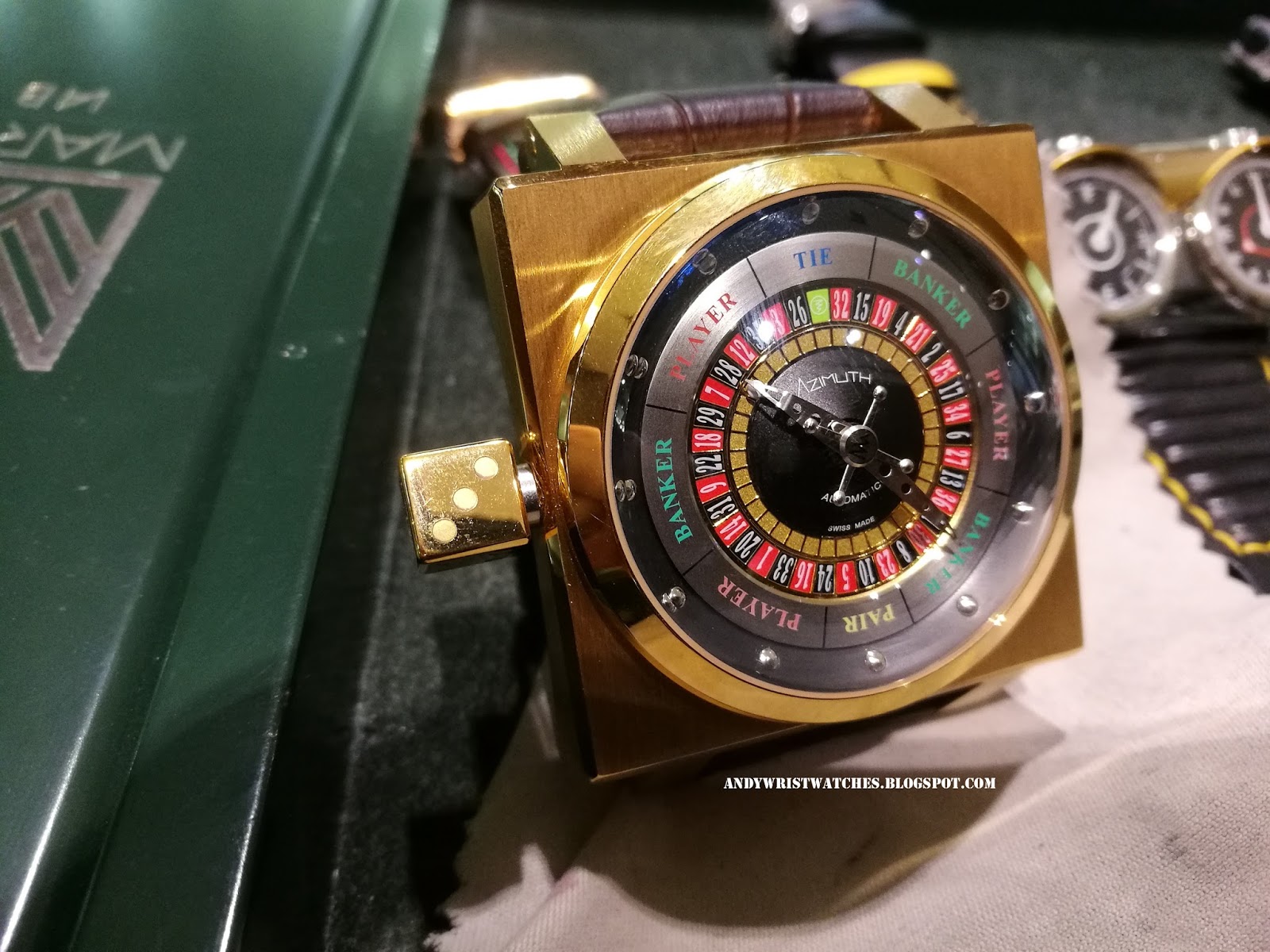 C-segment Wrist Watches: Azimuth King Casino : Pull The Trigger?