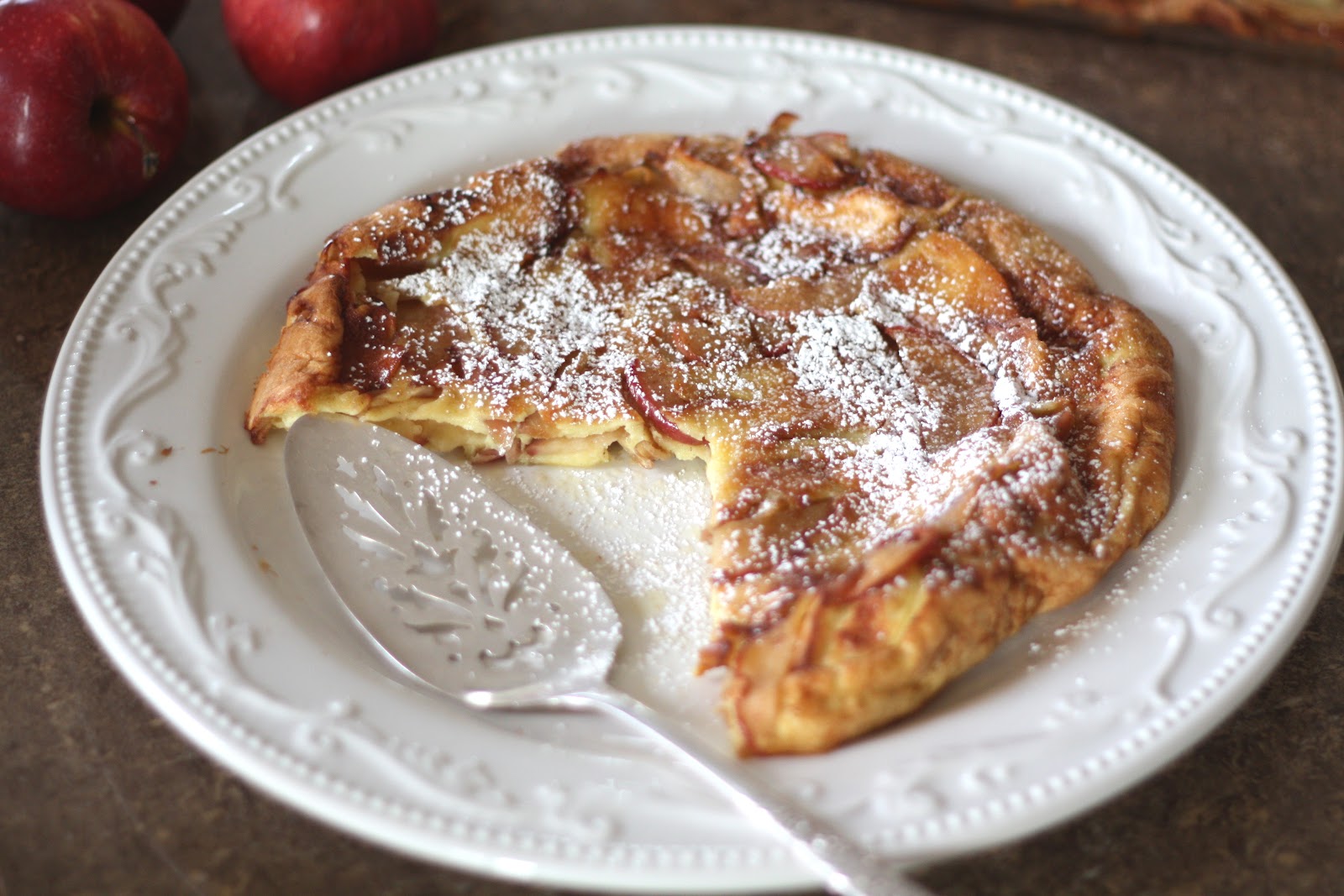 Barefeet In The Kitchen: German Apple Pancake