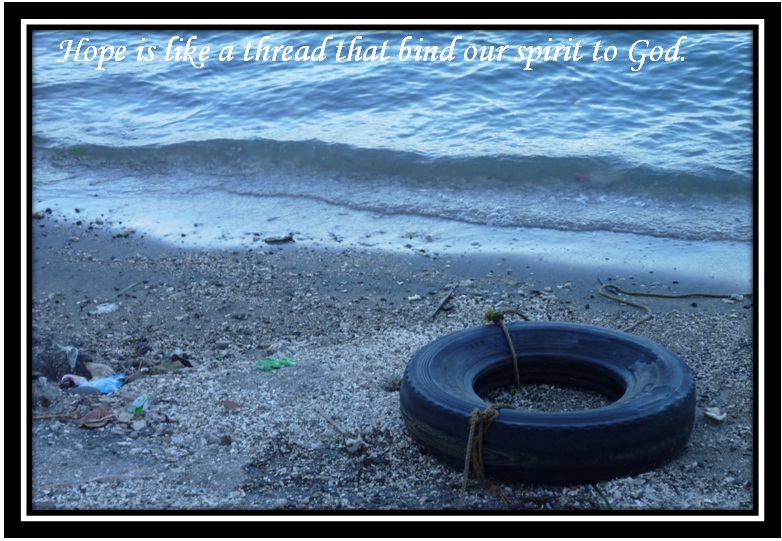 Photos with quotes Keeping Hope