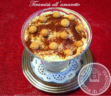 tiramisù all'amaretto