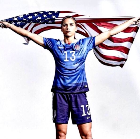 Wallpaper Soccer Alex Morgan
