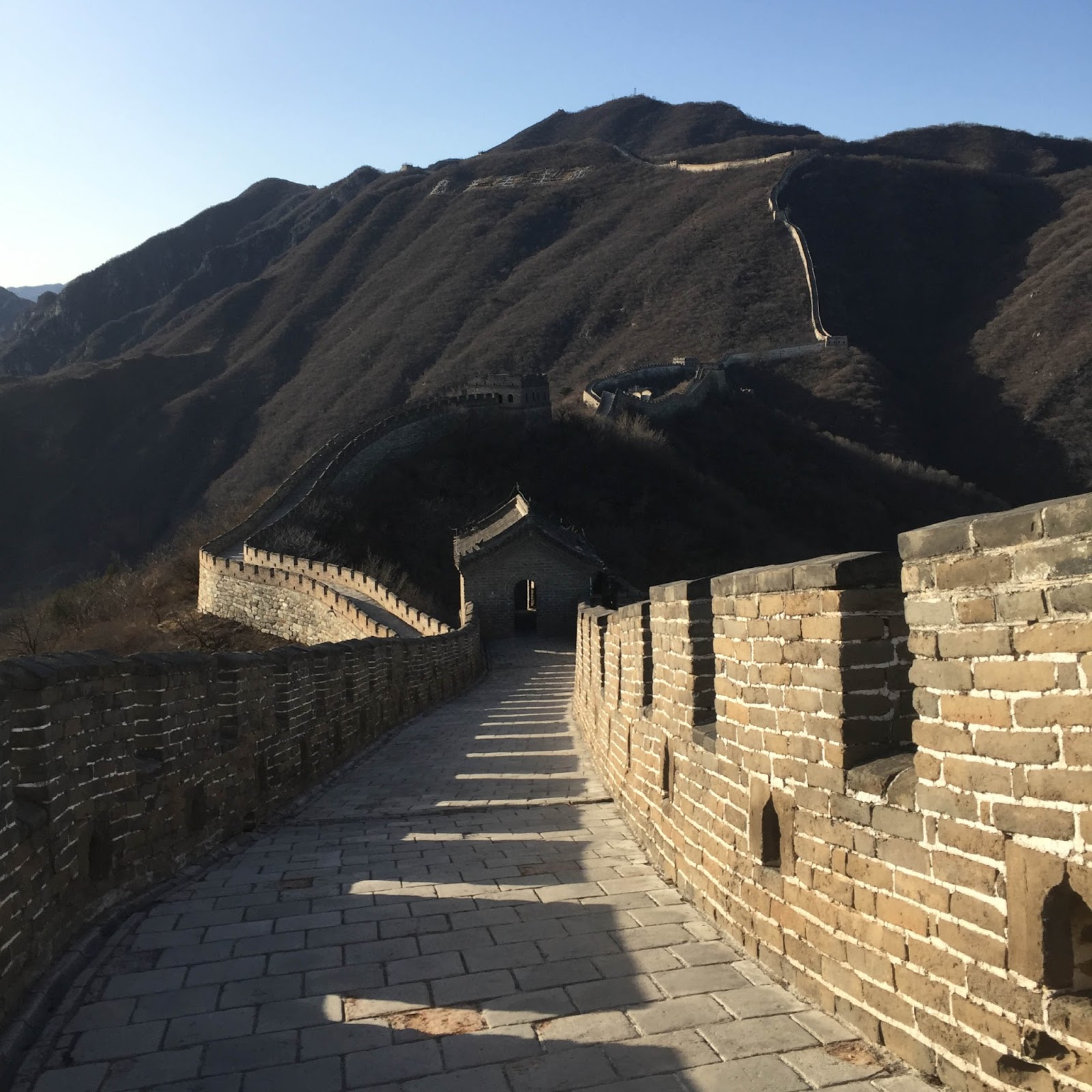 Familie Hasemann In Amerika Quilco Auf Der Chinesischen Mauer
