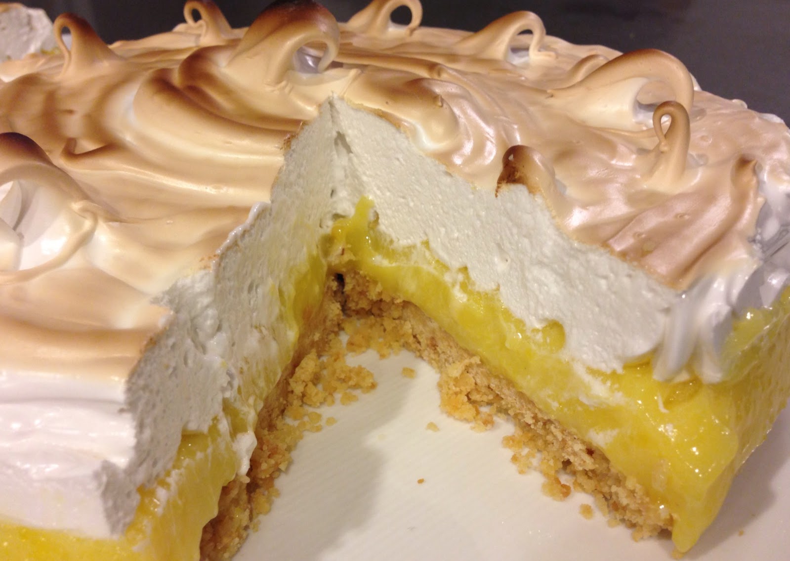 Fueling with Flavour Lemon Meringue Tart