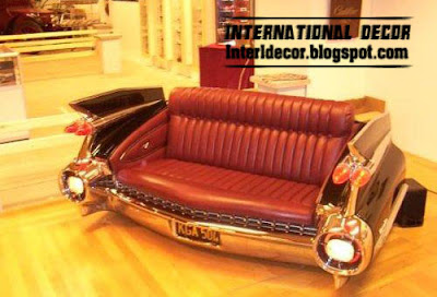 Interior Decor Idea: Cool leather Sofas in car form - Sofas car ...