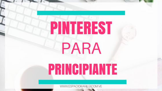 PINTEREST PARA PRINCIPIANTE