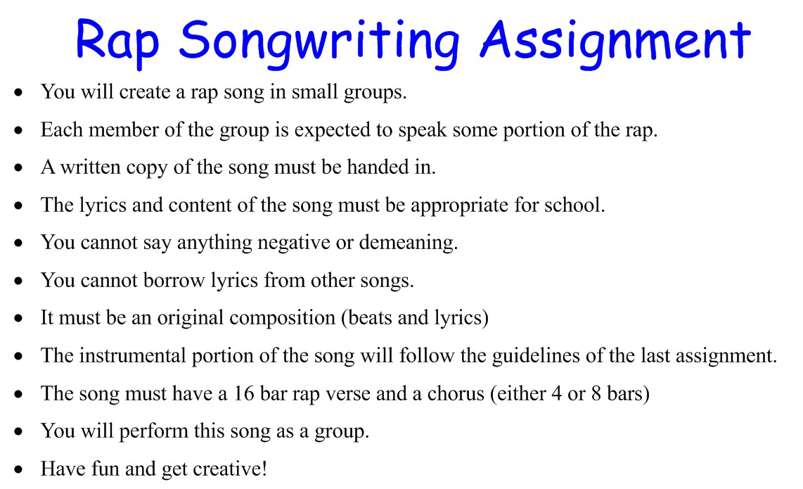 Writing Rap Songs With Students – Chase March – Official Site