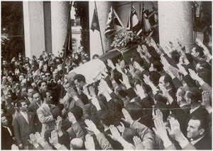 ROMA 8 APRILE 1949 I FUNERALI DI ACHILLE BILLI