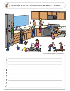 From The Heart Up.: FREE printable expressive language worksheets