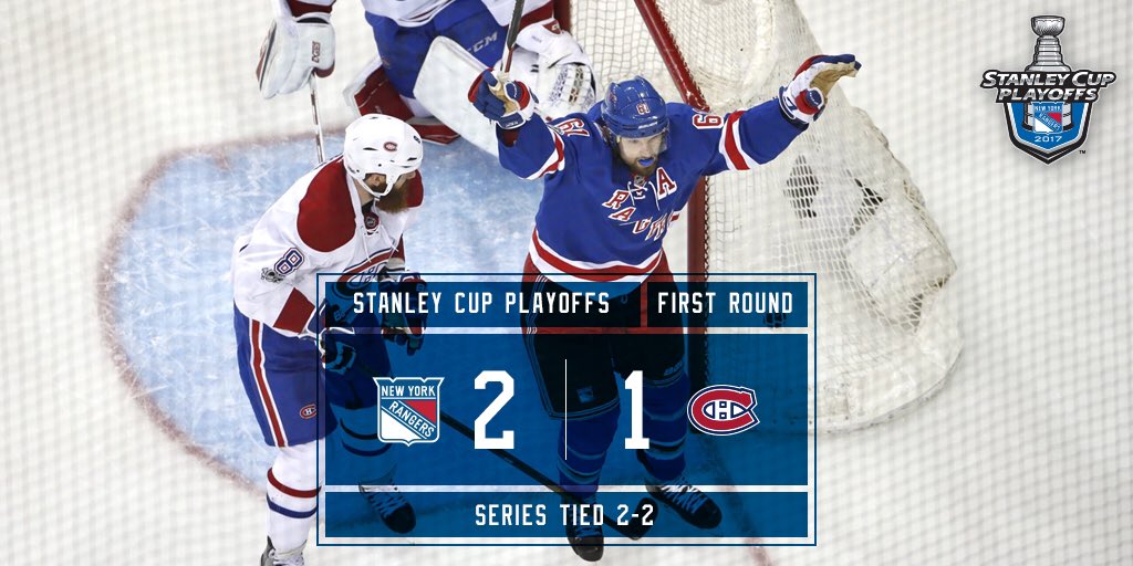 REAL New York Rangers Fans RNYRF 2017 PLAYOFFS POST GAME RECAP