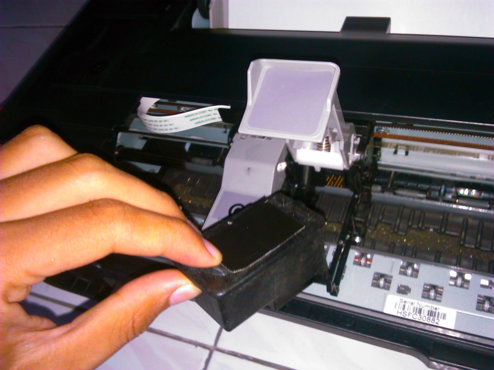 Cara Memperbaiki Printer Canon Ip 2770 Infus Tinta Hitam Putus Putus 