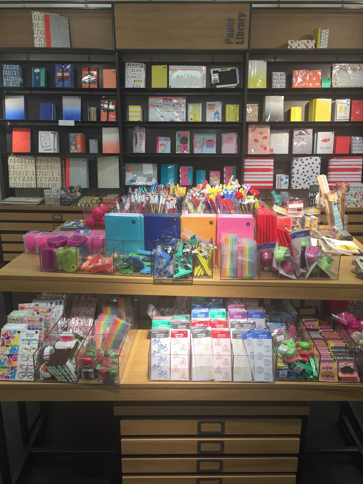 Paper Library Marks and Spencer’s Stationery Department