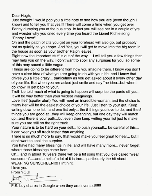 Write a letter to hugh laurie picture