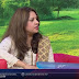 Different poses of Mrs Zubair Marriage Consultant during Live Interview on 92 News HD,s Roshan Sawera Morning Show