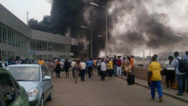 fire lagos airport