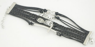 Pulsera love buho cruz infinito