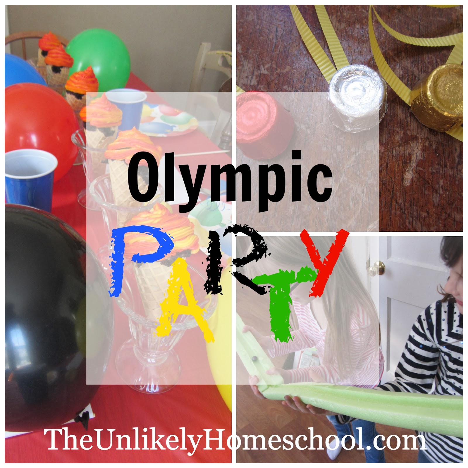 Olympic Party for Kids-The Unlikely Homeschool