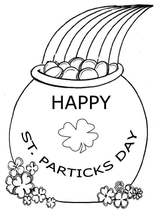 St Patricks Day Coloring Pages Learn To Coloring