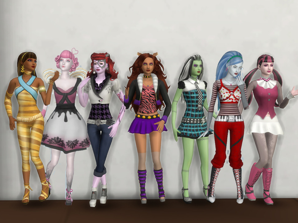 sims 4 monster high cc sims 4 monster high cc