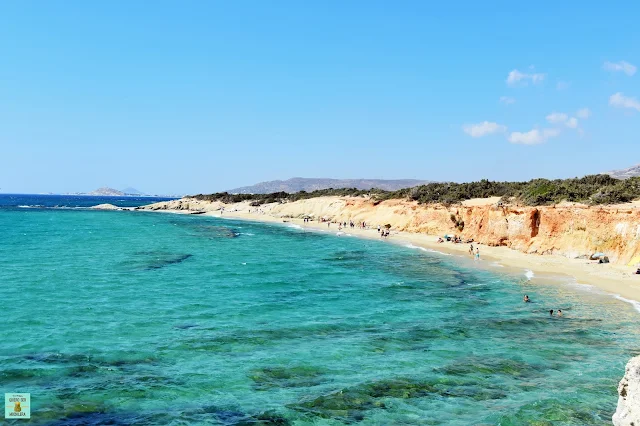 Playa en Mikri Viglia, Naxos